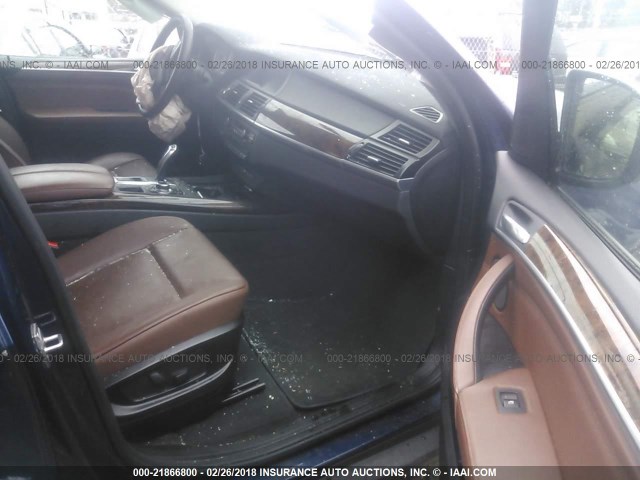 5UXZV4C55CL751684 - 2012 BMW X5 XDRIVE35I Mavi foto 5