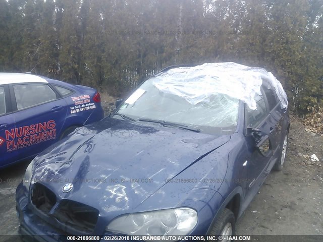 5UXZV4C55CL751684 - 2012 BMW X5 XDRIVE35I Mavi foto 6