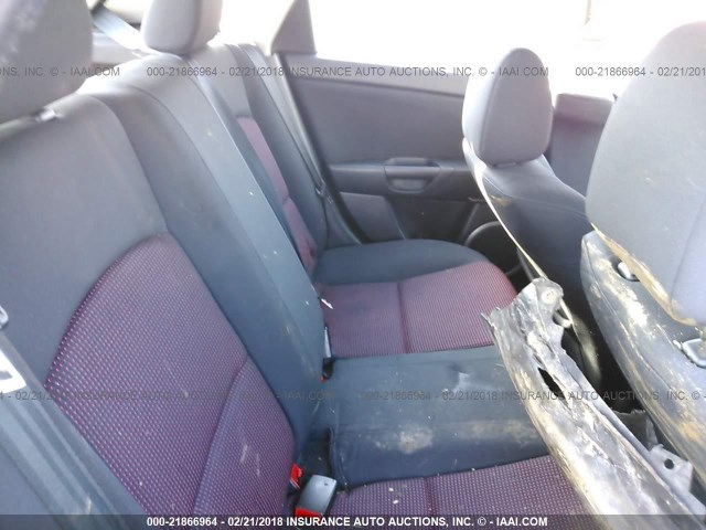 JM1BK144261430038 - 2006 MAZDA 3 HATCHBACK GRAY photo 8