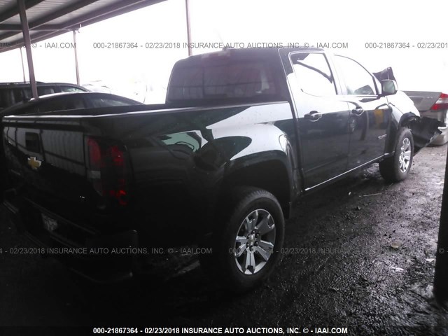 1GCGSCE34G1119106 - 2016 CHEVROLET COLORADO LT GREEN photo 4