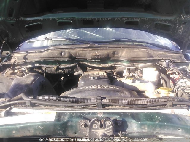 3D7KU28CX4G123187 - 2004 DODGE RAM 2500 ST/SLT 绿色 照片 10