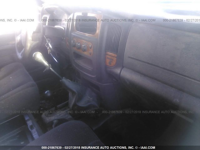 3D7KU28CX4G123187 - 2004 DODGE RAM 2500 ST/SLT 绿色 照片 5