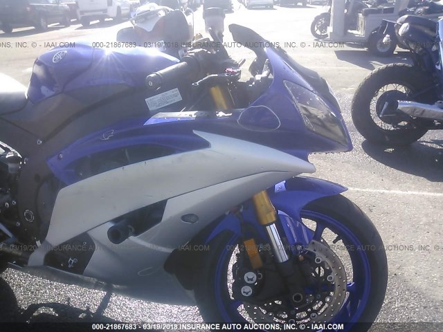 JYARJ16Y7GA010273 - 2016 YAMAHA YZFR6 C BLUE photo 5