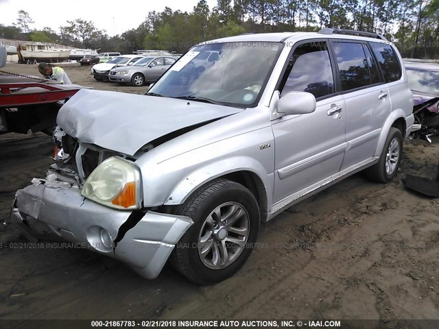 JS3TY92V054103892 - 2005 SUZUKI XL7 EX/LX SILVER photo 2