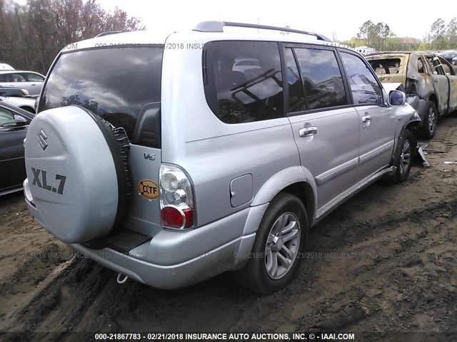 JS3TY92V054103892 - 2005 SUZUKI XL7 EX/LX SILVER photo 4