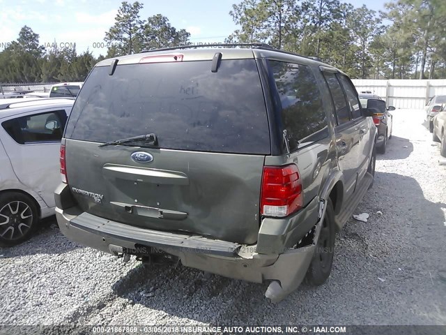 1FMPU17L24LA67398 - 2004 FORD EXPEDITION EDDIE BAUER GREEN photo 6