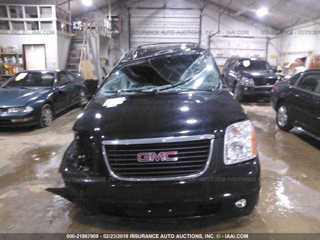 1GKS2KE71DR198128 - 2013 GMC YUKON XL K1500 SLT BLACK photo 6