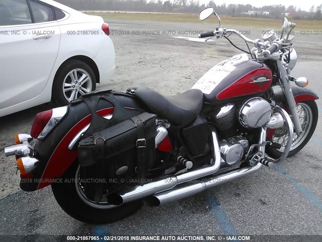 JH2RC446XYM200108 - 2000 HONDA VT750 CD2 BLACK photo 4