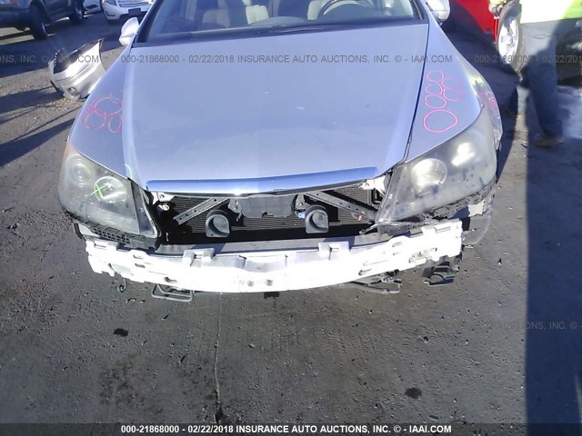 JH4KB16565C017787 - 2005 ACURA RL ვერცხლისფერი ფოტო 6