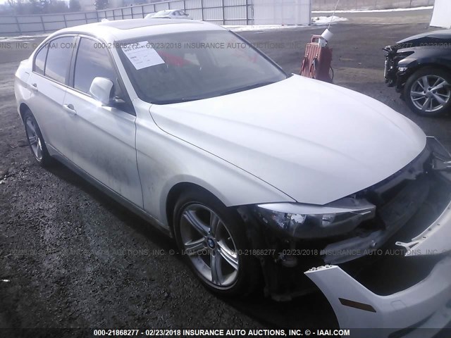 WBA3B5G58ENS07992 - 2014 BMW 328 XI SULEV WHITE photo 1