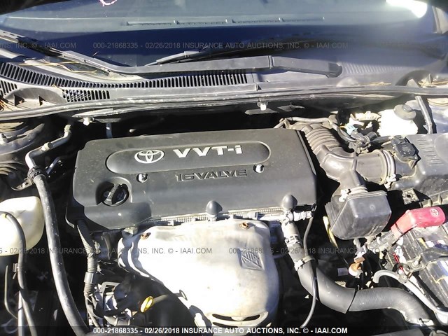 JTKDE167050047476 - 2005 TOYOTA SCION TC 海军蓝 照片 10