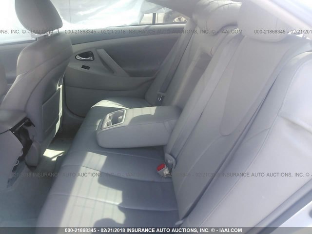 4T1BE46K57U586526 - 2007 TOYOTA CAMRY NEW GENERAT CE/LE/XLE/SE SILVER photo 8
