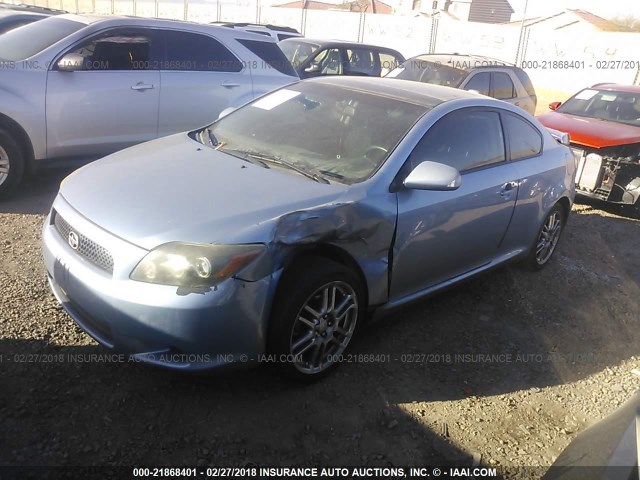 JTKDE167590278394 - 2009 TOYOTA SCION TC 浅蓝色 照片 2