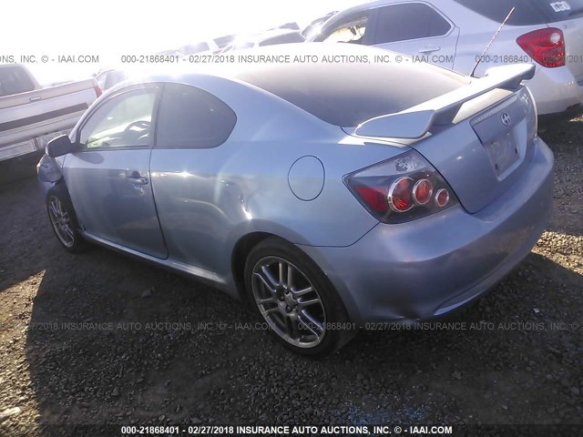 JTKDE167590278394 - 2009 TOYOTA SCION TC 浅蓝色 照片 3
