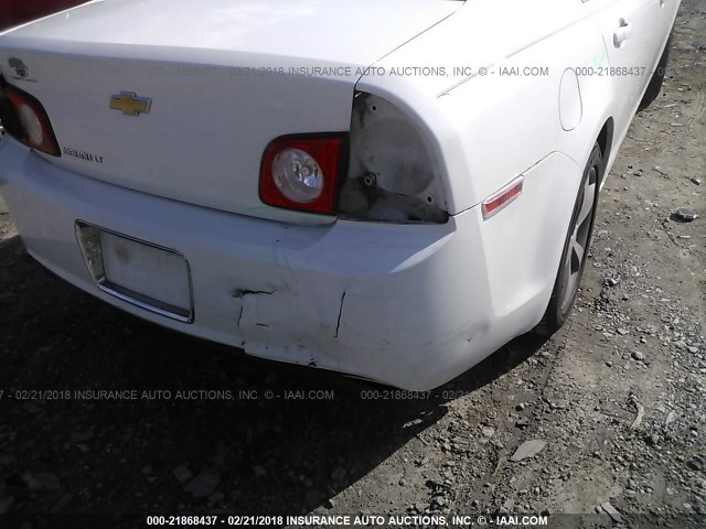 1G1ZC5E11BF391889 - 2011 CHEVROLET MALIBU 1LT 白色 照片 6