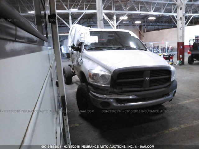 3D6WS28D17G817985 - 2007 DODGE RAM 2500 ST/SLT WHITE photo 1