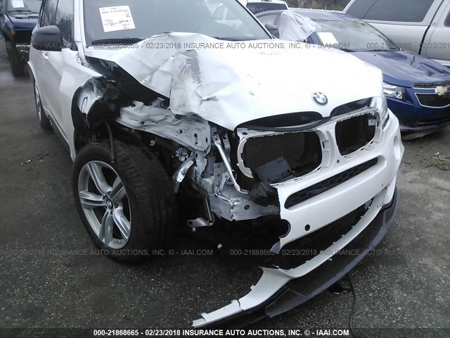 5UXKR0C52G0P25453 - 2016 BMW X5 XDRIVE35I WHITE photo 6