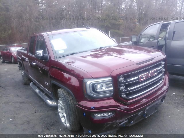 1GTV2MEC8GZ236797 - 2016 GMC SIERRA K1500 SLE RED photo 1