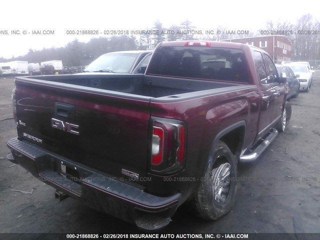 1GTV2MEC8GZ236797 - 2016 GMC SIERRA K1500 SLE RED photo 4