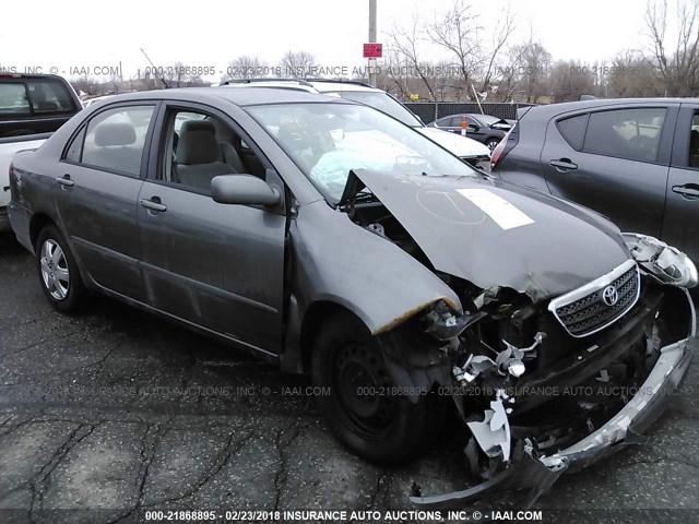 1NXBR32EX5Z467737 - 2005 TOYOTA COROLLA CE/LE/S GRAY photo 1