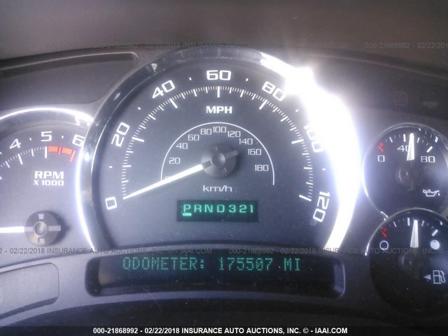 1GYEC63T65R124955 - 2005 CADILLAC ESCALADE LUXURY შავი ფოტო 7