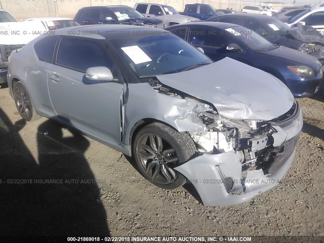 JTKJF5C75GJ024753 - 2016 TOYOTA SCION TC 灰色 照片 1