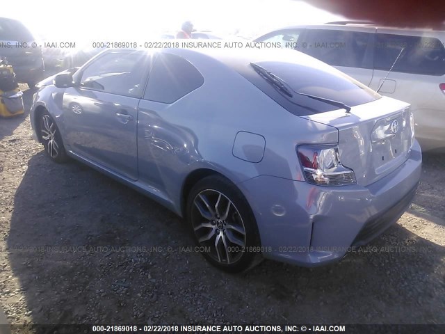 JTKJF5C75GJ024753 - 2016 TOYOTA SCION TC 灰色 照片 3