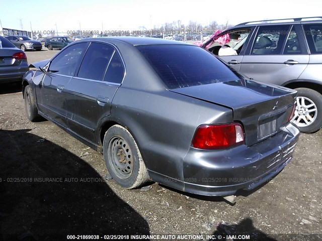 4A3AA46G93E046525 - 2003 MITSUBISHI GALANT ES/LS GRAY photo 3