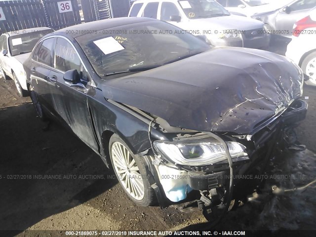 3LN6L5E94HR603840 - 2017 LINCOLN MKZ RESERVE შავი ფოტო 1