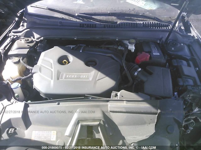 3LN6L5E94HR603840 - 2017 LINCOLN MKZ RESERVE შავი ფოტო 10