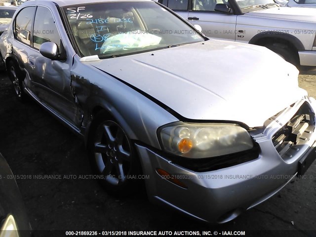 JN1DA31A63T408449 - 2003 NISSAN MAXIMA GLE/SE SILVER photo 6