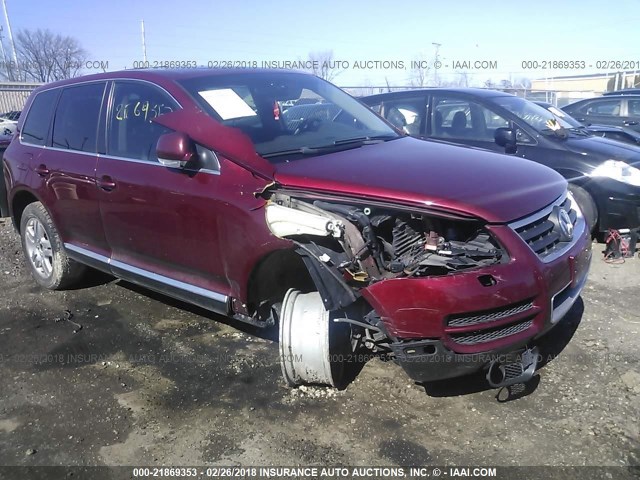 WVGZM77L56D000545 - 2006 VOLKSWAGEN TOUAREG 4.2 RED photo 1