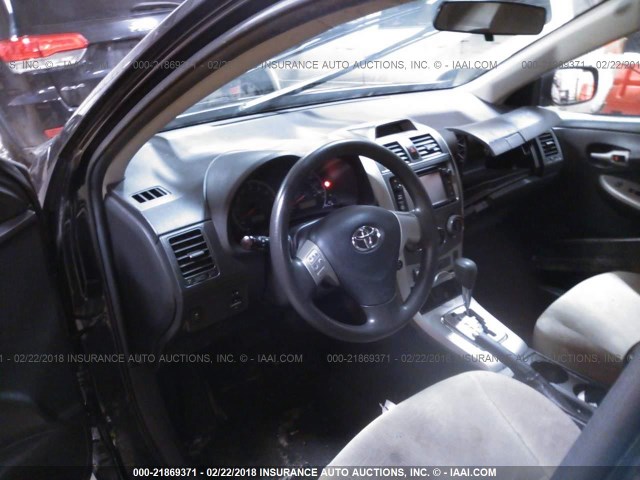 2T1BU4EE5DC033645 - 2013 TOYOTA COROLLA S/LE BLACK photo 5