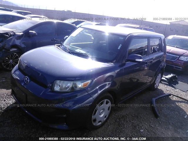 JTLZE4FE4B1127600 - 2011 TOYOTA SCION XB GRAY photo 2