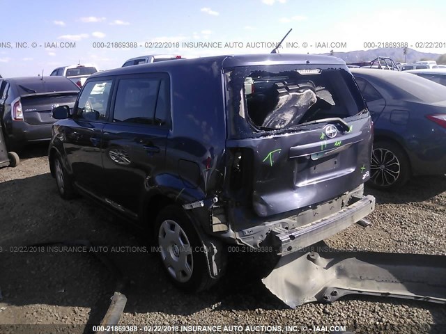 JTLZE4FE4B1127600 - 2011 TOYOTA SCION XB GRAY photo 3