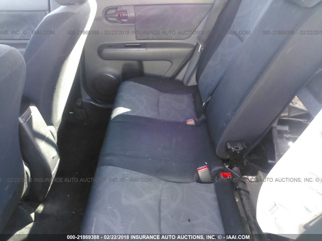 JTLZE4FE4B1127600 - 2011 TOYOTA SCION XB GRAY photo 8