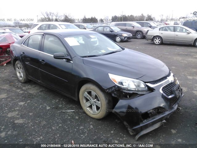 1G11B5SL7EF255485 - 2014 CHEVROLET MALIBU LS შავი ფოტო 1