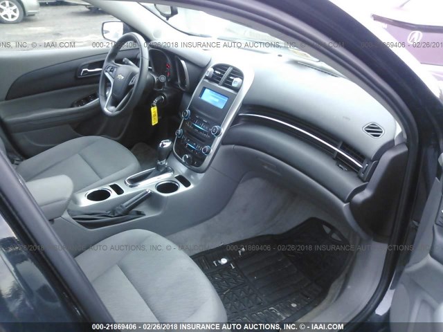 1G11B5SL7EF255485 - 2014 CHEVROLET MALIBU LS შავი ფოტო 5