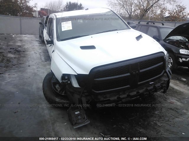 1C6RR7UT7HS630986 - 2017 RAM 1500 SPORT WHITE photo 6