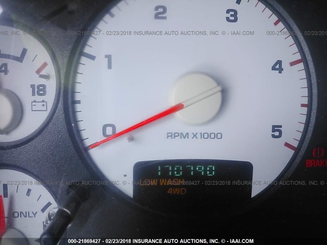 3D7KU28C14G283474 - 2004 DODGE RAM 2500 ST/SLT 蓝色 照片 7