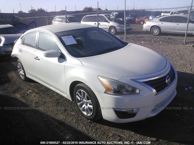 1N4AL3AP4EN335576 - 2014 NISSAN ALTIMA 2.5/S/SV/SL WHITE photo 1