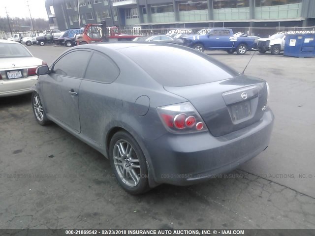 JTKDE167480268941 - 2008 TOYOTA SCION TC 灰色 照片 3