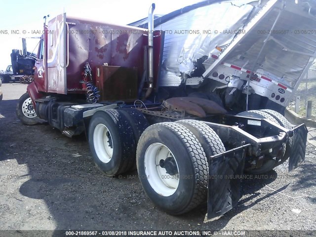 1HSHGAHR6RH612636 - 1994 INTERNATIONAL 8000 8200 RED photo 3