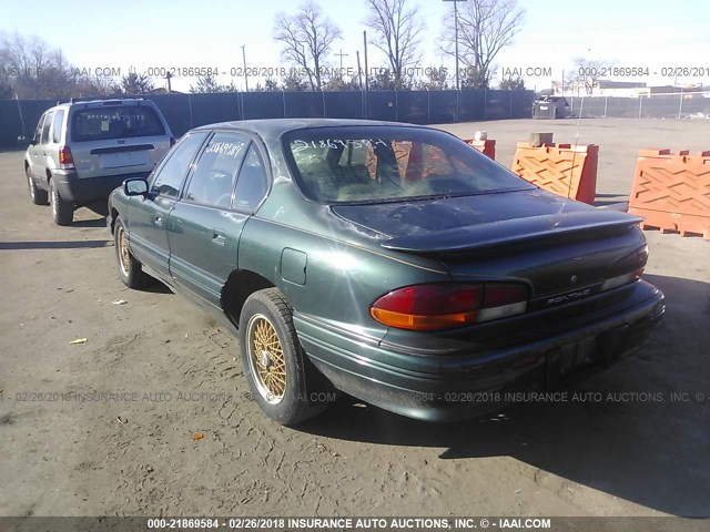 1G2HX52L1R4217828 - 1994 PONTIAC BONNEVILLE SE GREEN photo 3