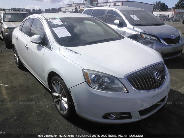 1G4PR5SKXC4160217 - 2012 BUICK VERANO CONVENIENCE WHITE photo 1