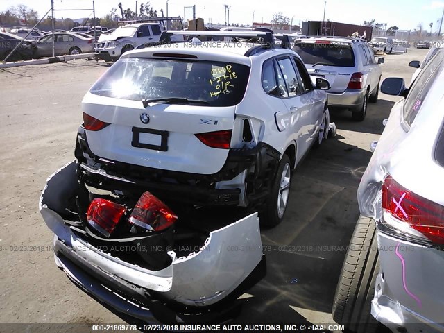 WBAVM5C55FVV94222 - 2015 BMW X1 XDRIVE35I WHITE photo 4