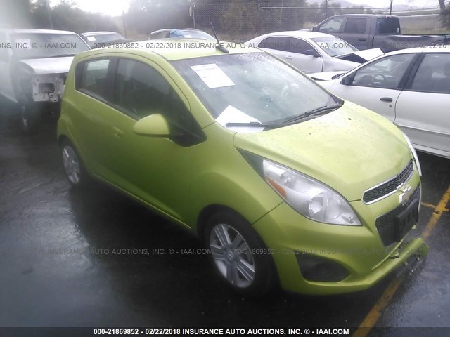 KL8CD6S93DC531819 - 2013 CHEVROLET SPARK 1LT GREEN photo 1