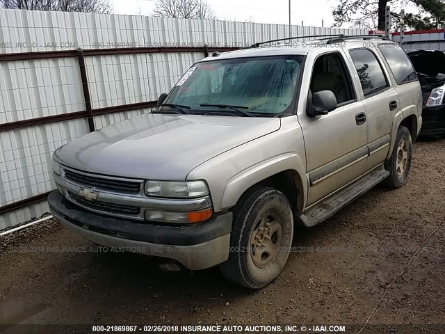 1GNEC13Z74R171320 - 2004 CHEVROLET TAHOE C1500 SILVER photo 2