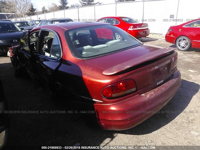 1G3WH52K1XF335208 - 1999 OLDSMOBILE INTRIGUE GX RED photo 3