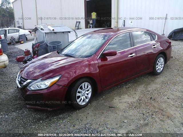 1N4AL3AP5GC225683 - 2016 NISSAN ALTIMA 2.5/S/SV/SL/SR BURGUNDY photo 2